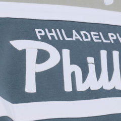 Philadelphia Phillies Cooperstown Collection Thunderstorm Head Coach Hoodie Gray