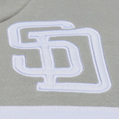 San Diego Padres Cooperstown Collection Thunderstorm Head Coach Hoodie Gray