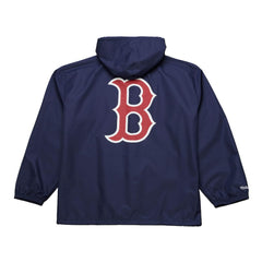 Boston Red Sox Full-Snap Hooded Coaches Jacket Navy