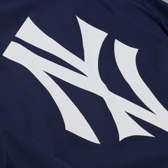 New York Yankees Full-Snap Hooded Coaches Jacket Navy