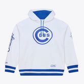Chicago Cubs Cooperstown Collection Fleece Hoodie White