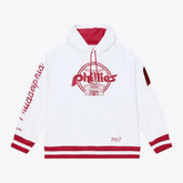 Philadelphia Phillies Cooperstown Collection Fleece Hoodie White