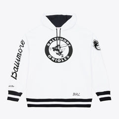 Baltimore Orioles Cooperstown Collection Fleece Hoodie White