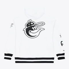 Baltimore Orioles Cooperstown Collection Fleece Hoodie White