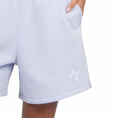 Dallas Cowboys Starter Women's Travel Pastels Fleece Short - Light Blue sale