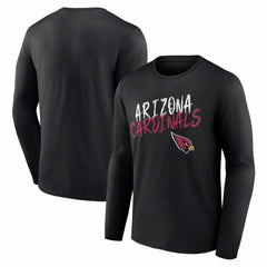 Arizona Cardinals Hustle Long Sleeve T-Shirt - Black discount