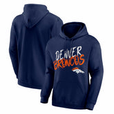 Denver Broncos Hustle Hoodie - Navy on sale