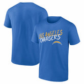 Los Angeles Chargers Hustle T-Shirt - Powder Blue discount