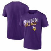 Minnesota Vikings Hustle T-Shirt - Purple discount