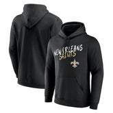 New Orleans Saints Hustle Hoodie - Black cheap