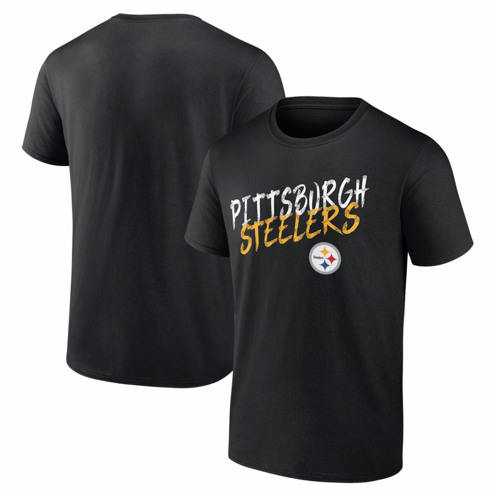 Pittsburgh Steelers Hustle T-Shirt - Black on sale