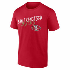 San Francisco 49ers Hustle T-Shirt - Scarlet cheap
