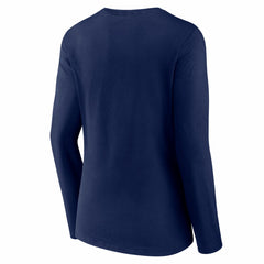 Seattle Seahawks Women's Hustle Long Sleeve V-Neck T-Shirt - College Navy cheap
