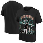Victor Wembanyama San Antonio Spurs Youth City Edition Player T-Shirt - Black for sale