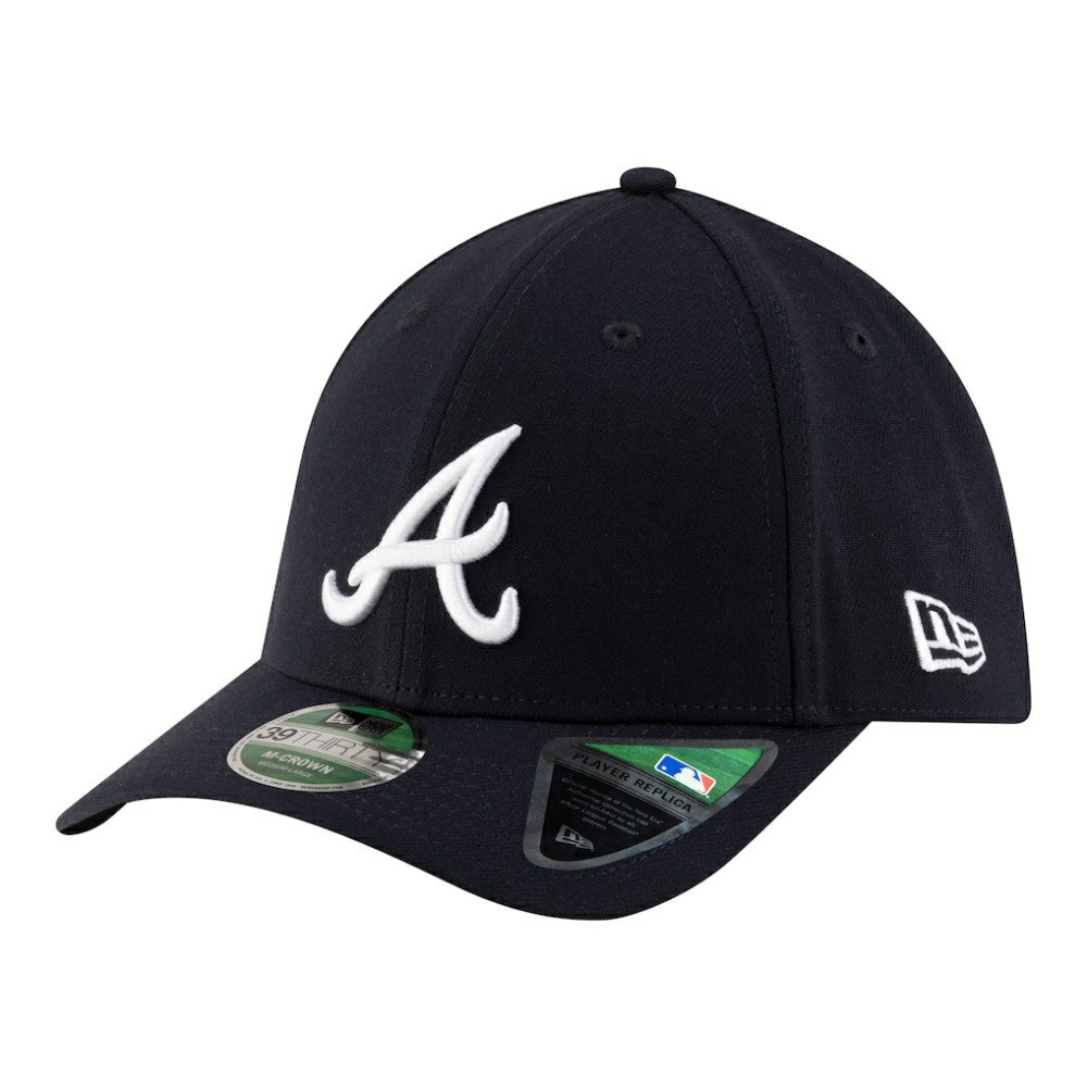 Atlanta Braves Player Replica 39THIRTY M-Crown Flex Hat Navy
