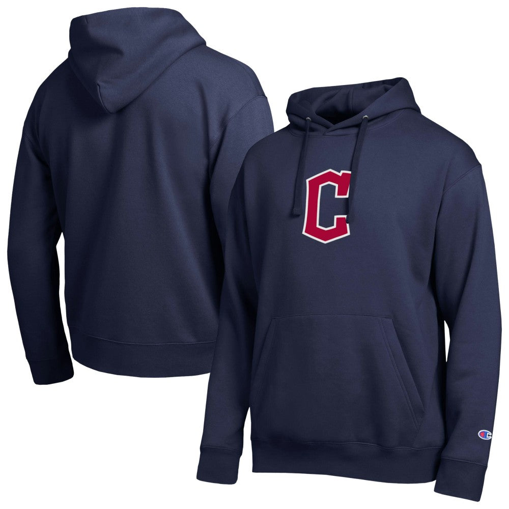 Cleveland Guardians Champion All Star Embroidered Logo Hoodie Navy