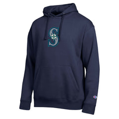 Seattle Mariners Champion All Star Embroidered Logo Hoodie Navy
