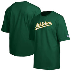 Athletics Champion All Star Chenille Wordmark T-Shirt Green