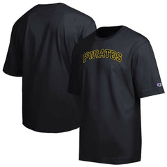 Pittsburgh Pirates Champion All Star Chenille Wordmark T-Shirt Black