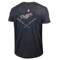 Los Angeles Dodgers Champion Tri-Blend T-Shirt Heather Black