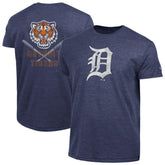 Detroit Tigers Champion Tri-Blend T-Shirt Navy