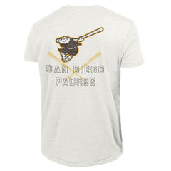 San Diego Padres Champion Tri-Blend T-Shirt Heather White