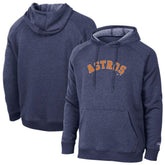 Houston Astros Champion Triumph Tri-Blend Raglan Hoodie Navy