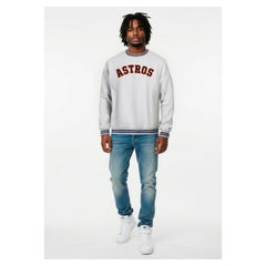 Houston Astros Champion Reverse Weave Sweatshirt Heather Gray