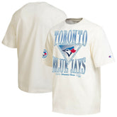 Toronto Blue Jays Champion Traditions Two Locations T-Shirt Cream