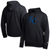 Kansas City Royals Champion All Star Embroidered Logo Hoodie Black
