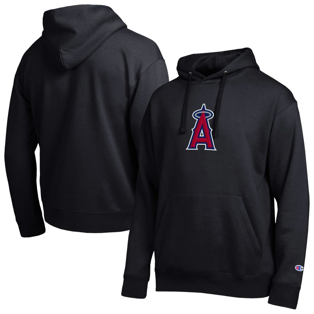 Los Angeles Angels Champion All Star Embroidered Logo Hoodie Black