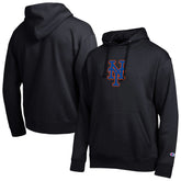 New York Mets Champion All Star Embroidered Logo Hoodie Black