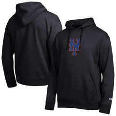 New York Mets Champion All Star Embroidered Logo Hoodie Black
