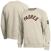 San Diego Padres Champion All-Star Soft Felt Sweatshirt Oatmeal