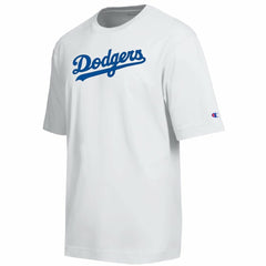 Los Angeles Dodgers Champion All Star Arched Chenille Wordmark T-Shirt White