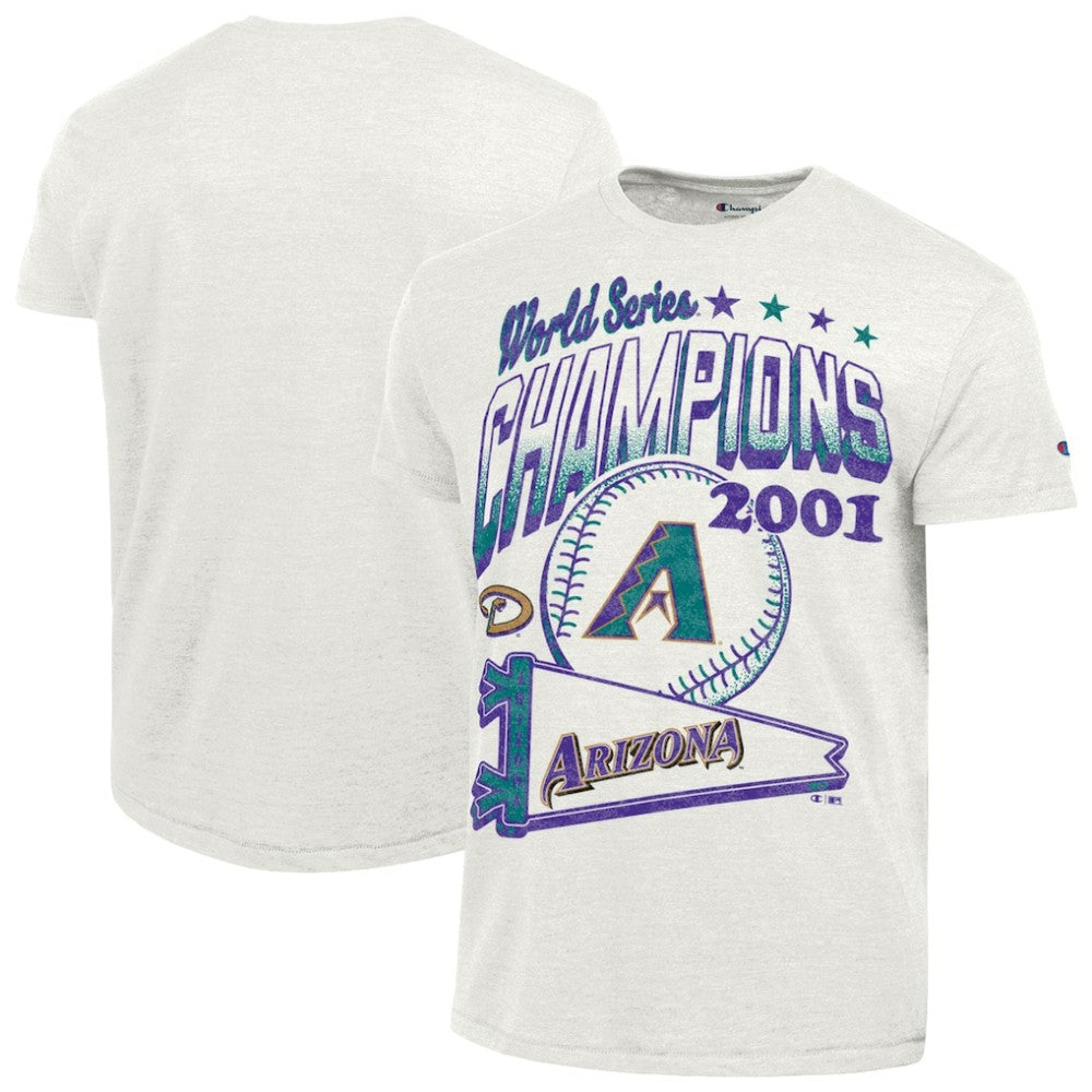 Arizona Diamondbacks Champion Winning Tradition Cooperstown Tri-Blend T-Shirt White