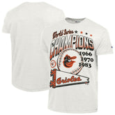 Baltimore Orioles Champion Winning Tradition Cooperstown Tri-Blend T-Shirt White