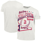 Los Angeles Angels Champion Winning Tradition Cooperstown Tri-Blend T-Shirt White