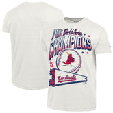 St. Louis Cardinals Champion Winning Tradition Cooperstown Tri-Blend T-Shirt White