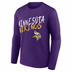 Minnesota Vikings Hustle Long Sleeve T-Shirt - Purple for sale