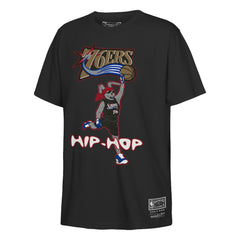 Philadelphia 76ers Youth Hip Hop T-Shirt - Black for sale