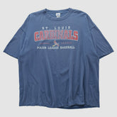 St. Louis Cardinals CSA 2000s T-shirt Blue Vintage