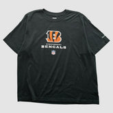 Cincinnati Bengals Reebok 2000s T-shirt - Black Vintage on sale