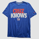 New York Giants 2010s T-shirt - Blue Vintage on sale