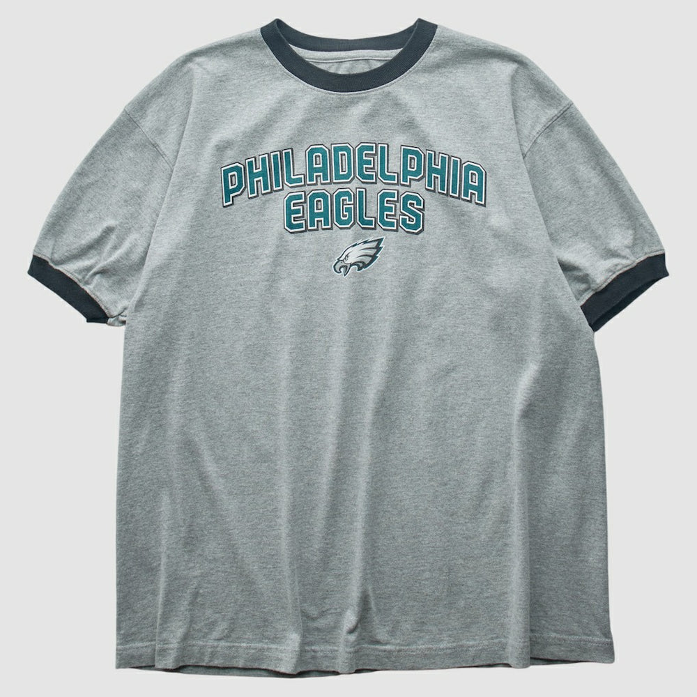 Philadelphia Eagles Reebok 2000s T-shirt - Heather Gray Vintage on sale