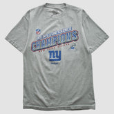 New York Giants Reebok 2011 T-shirt - Heather Gray Vintage on sale