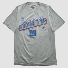 New York Giants Reebok 2011 T-shirt - Heather Gray Vintage on sale