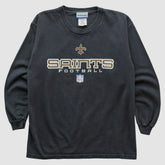 New Orleans Saints Reebok 2000s Pullover Sweatshirt - Black Vintage discount