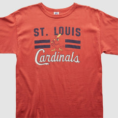 St. Louis Cardinals Logo 7 1989 T-shirt Red Vintage