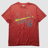 St. Louis Cardinals Lee Apparel 2001 T-shirt Red Vintage